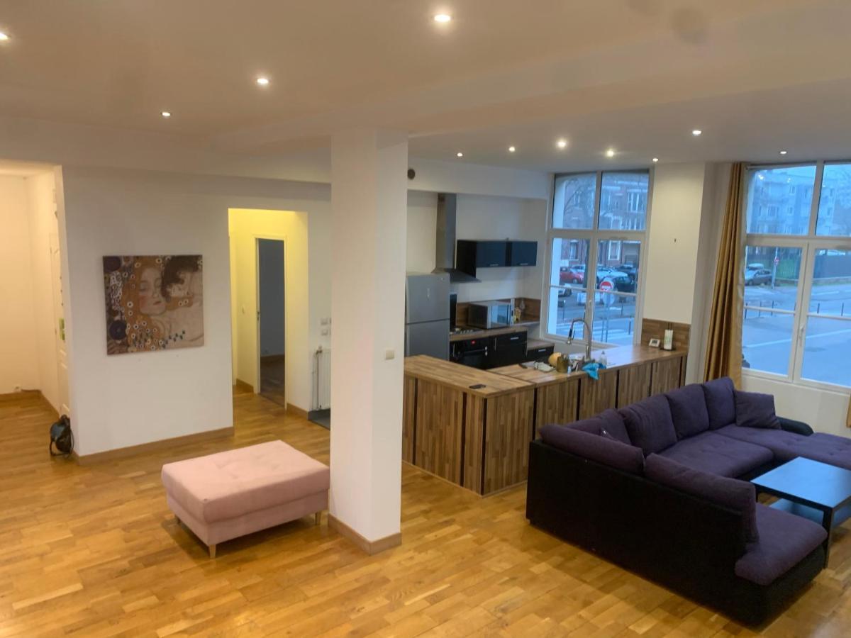 Spacieux 100 M2 Pour 7 Personnes En Plein Centre-Ville Lille Exteriör bild